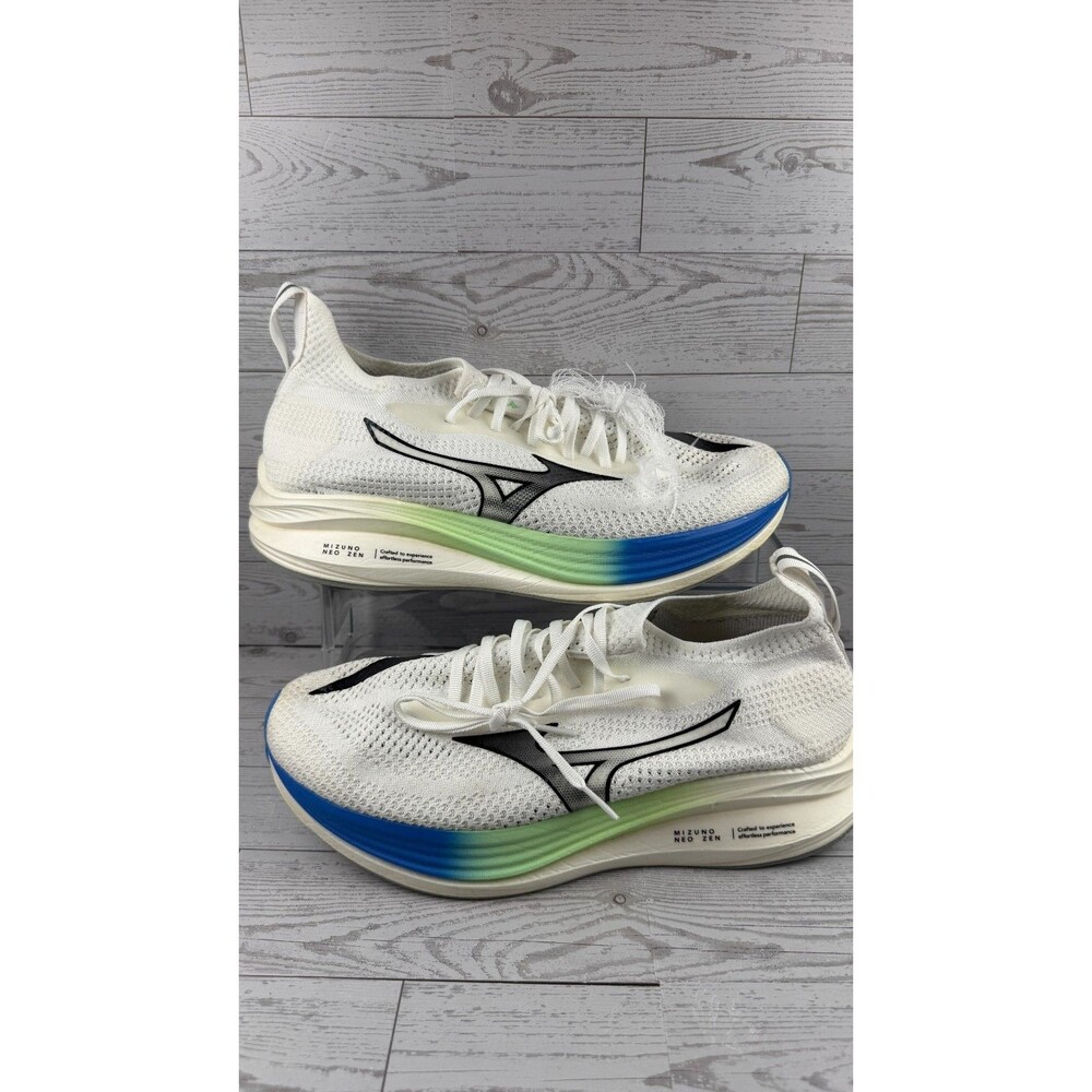 Mizuno Neo Zen White 12 D Mens Sneakers Lace Up Athletic Running Shoes #696